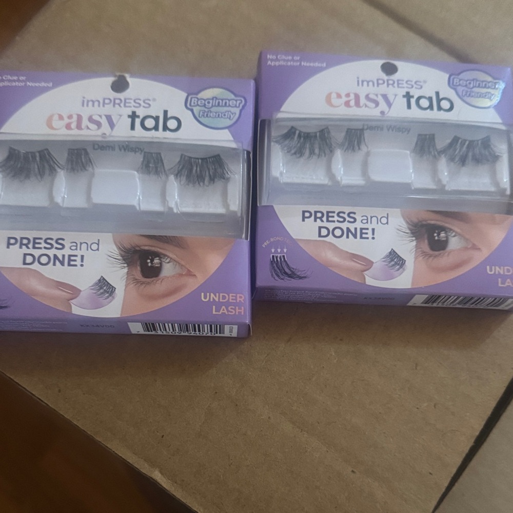 imPRESS Easy Tab Demi Wispy Lashes - Black
